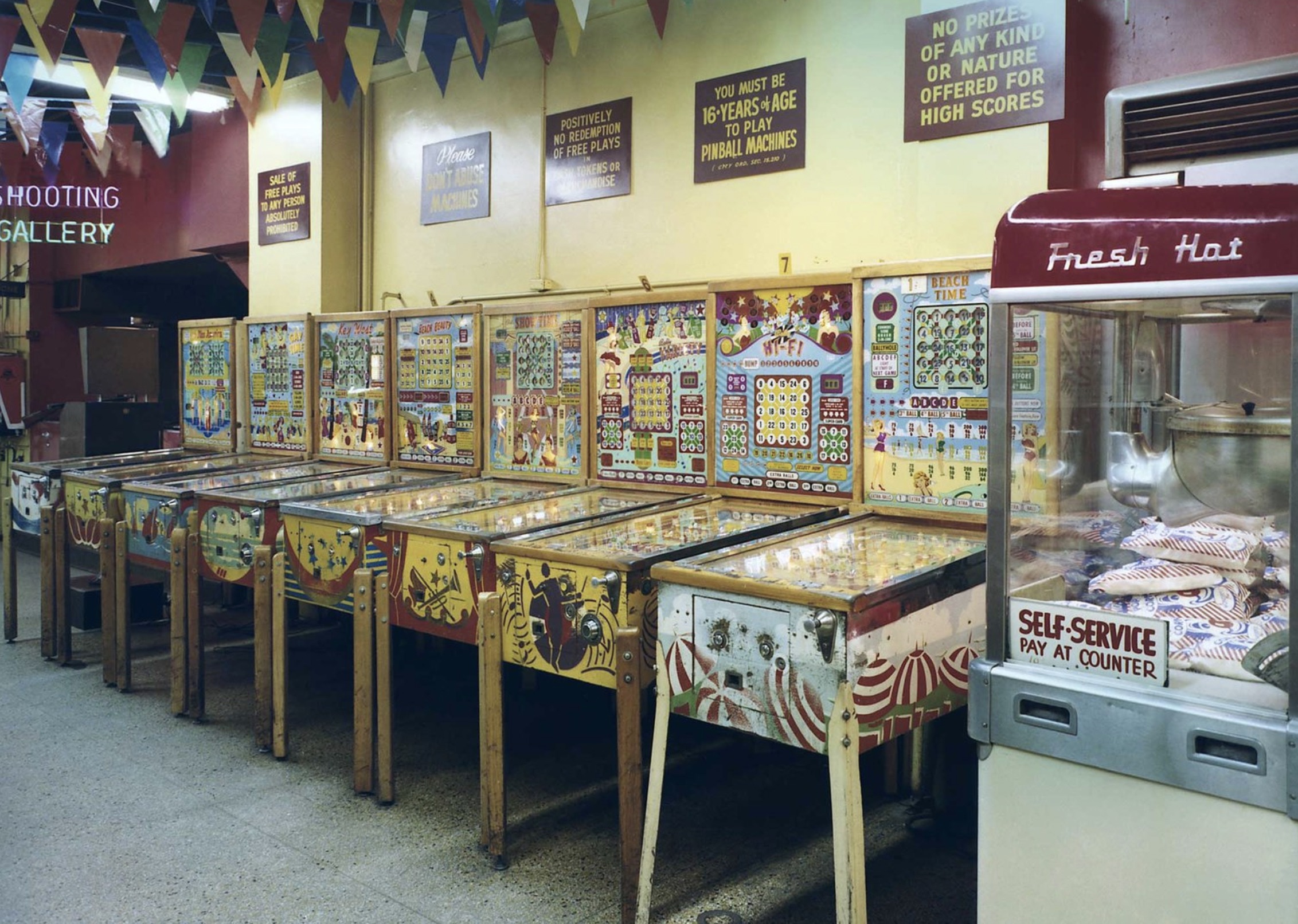 Wonderland Arcade, 12th and Grand, Kansas City, Missouri, 1968 